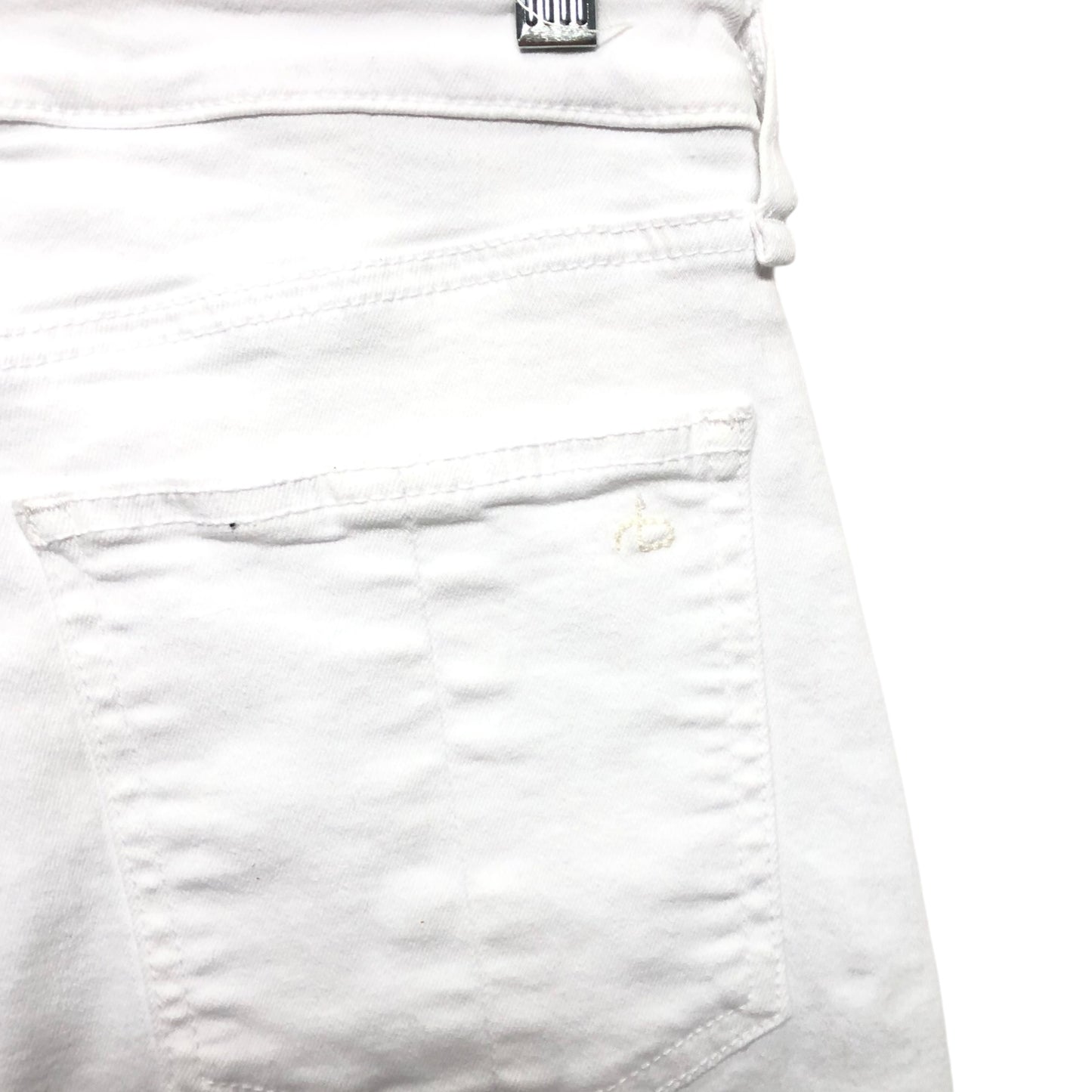 Jeans Skinny By Rag & Bones Jeans In White Denim, Size: 6