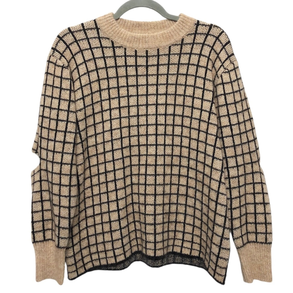 Sweater By Cma In Black & Tan, Size: M