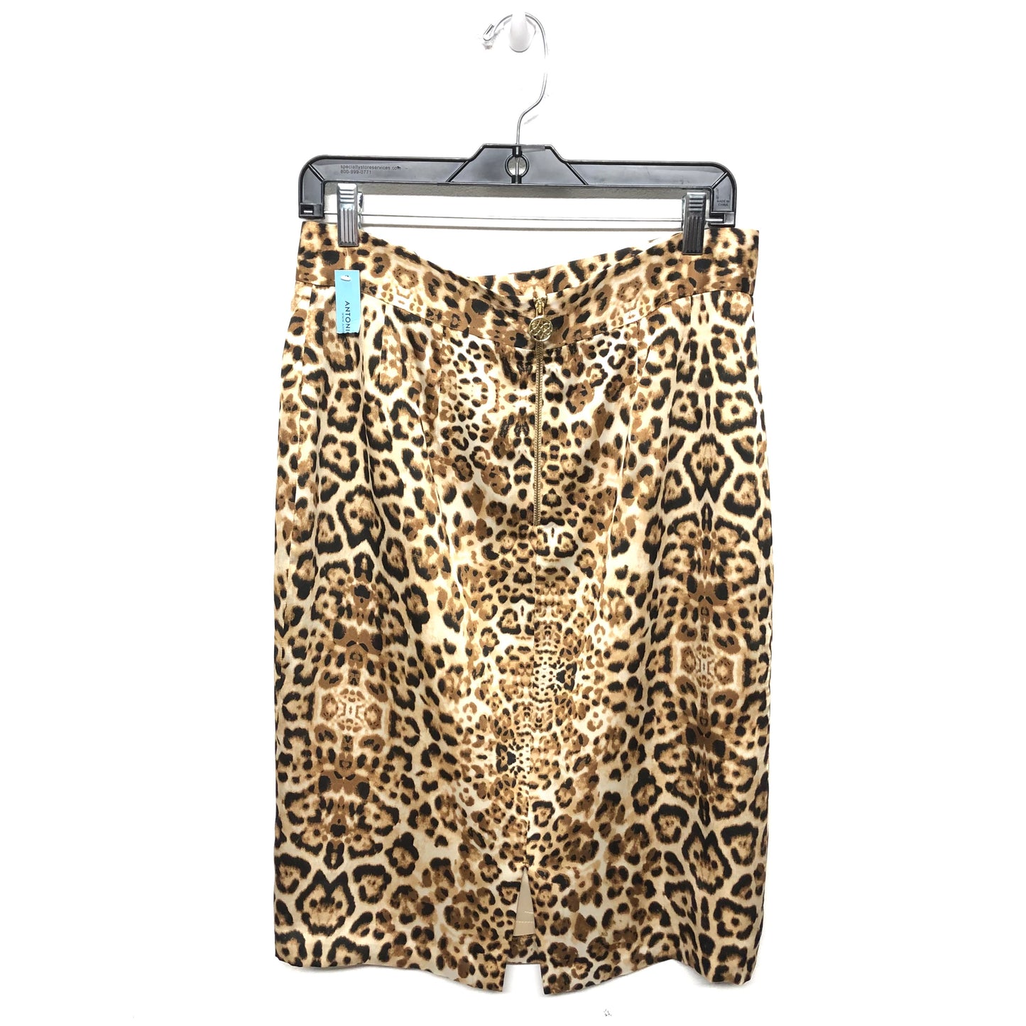 Skirt Midi By Antonio Melani In Leopard Print, Size: 10