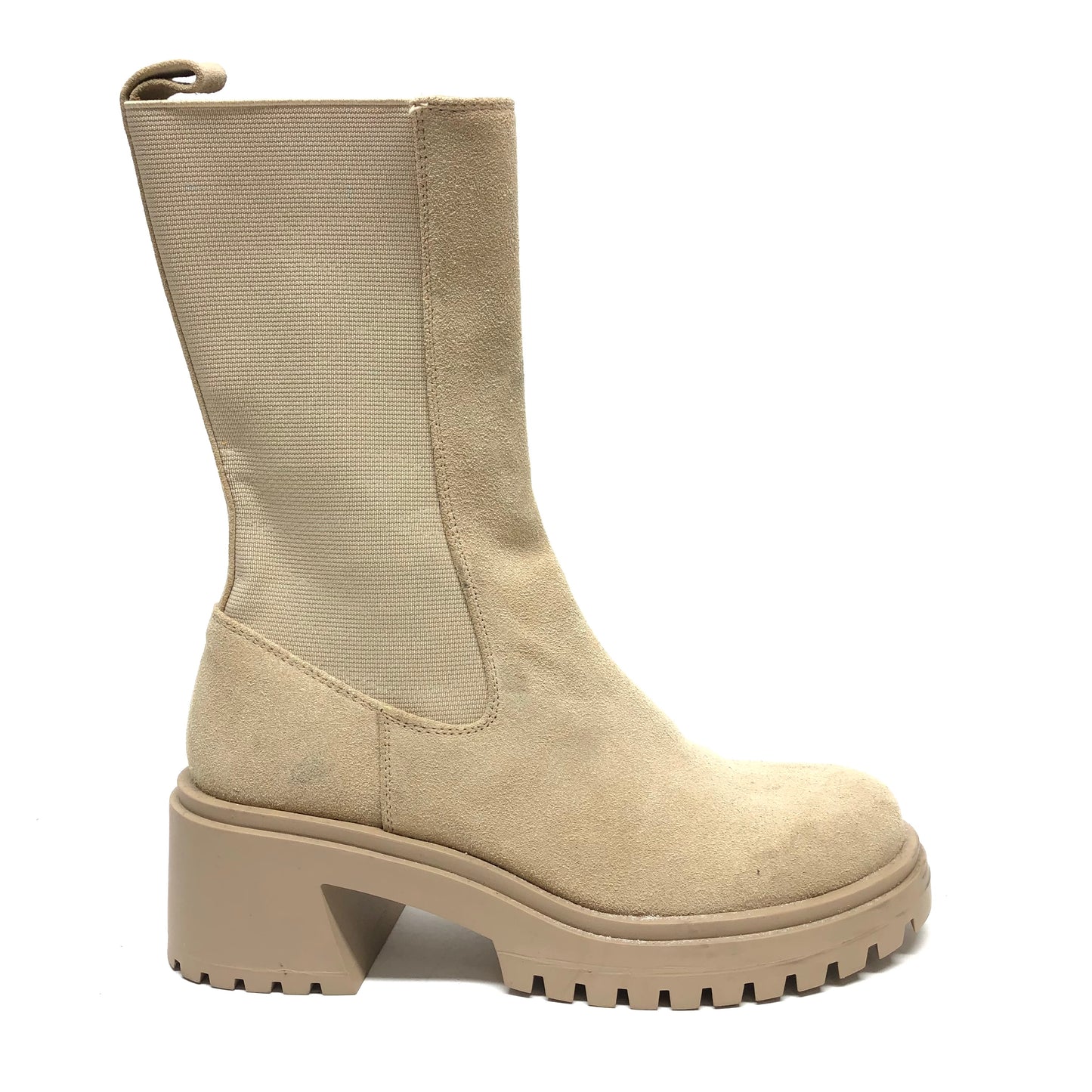 Boots Combat By Steve Madden In Beige, Size: 7