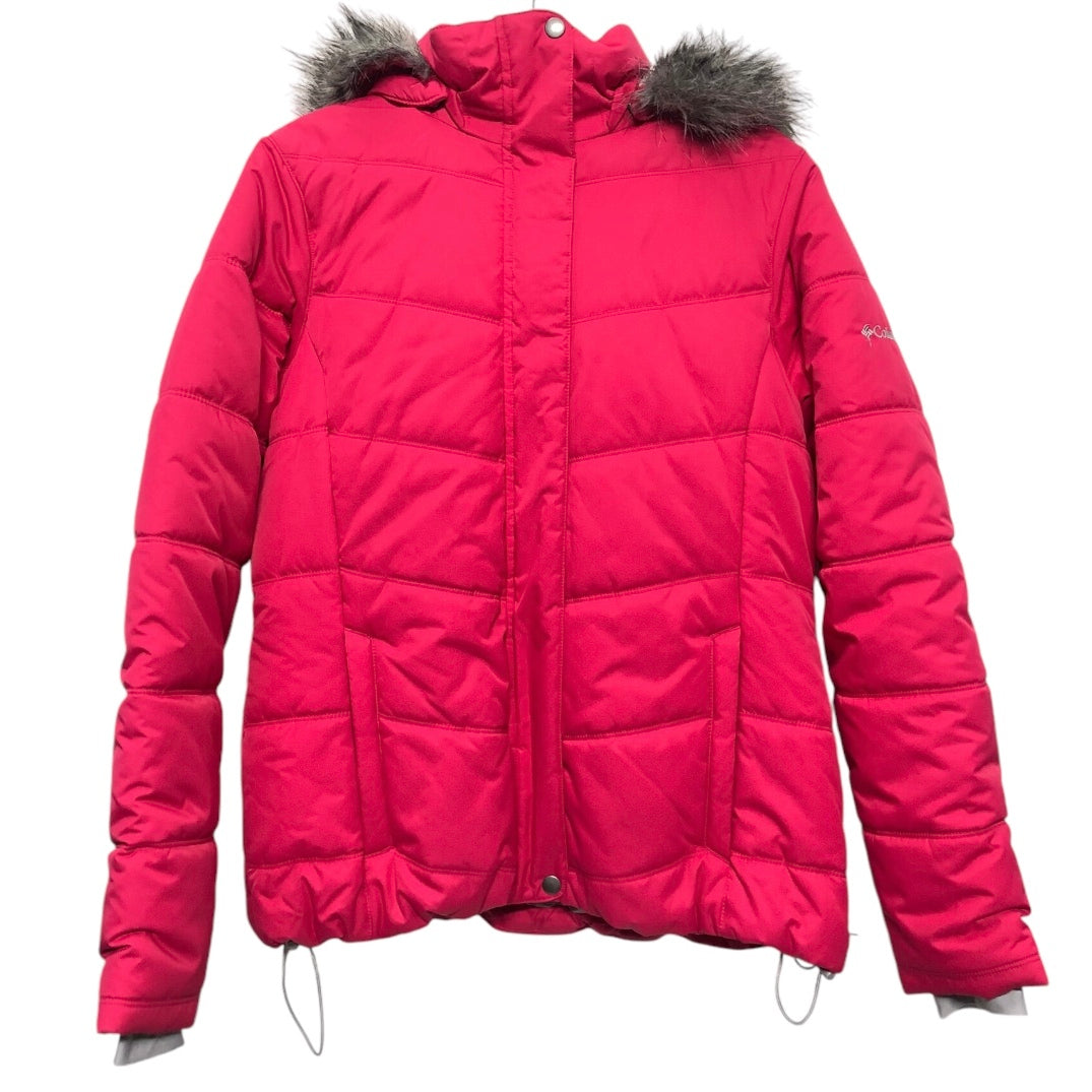 Coat Puffer & Quilted By Columbia In Pink, Size: L