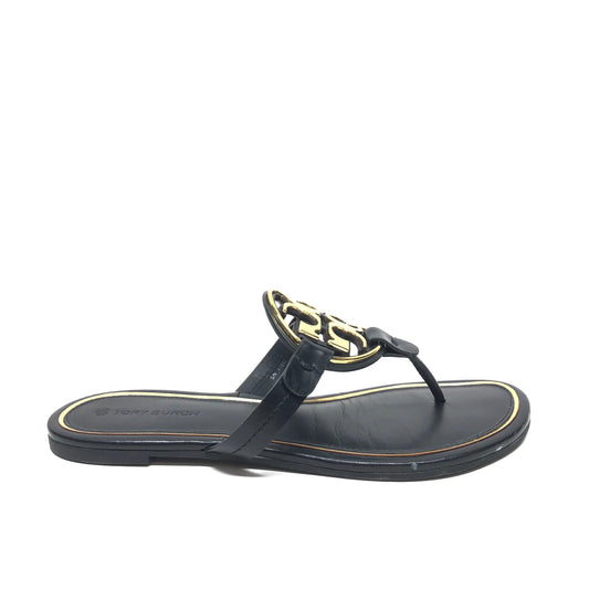 Sandals Designer By Tory Burch In Black, Size: 7