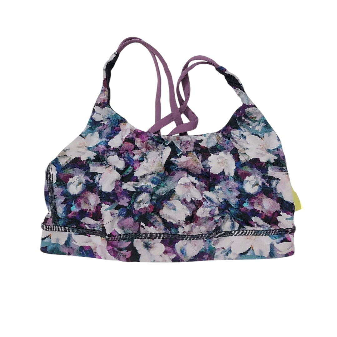 Athletic Bra By Lululemon In Multi-colored, Size: 6