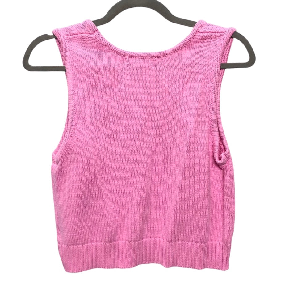 Top Sleeveless By Entro In Pink, Size: M