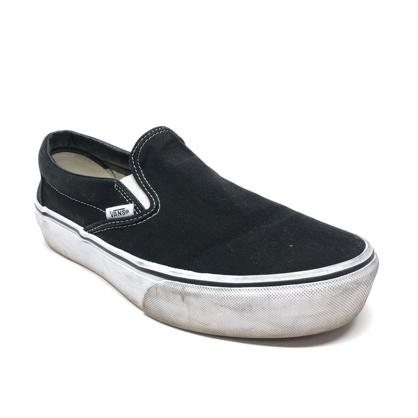 Shoes Sneakers By Vans In Black, Size: 9.5