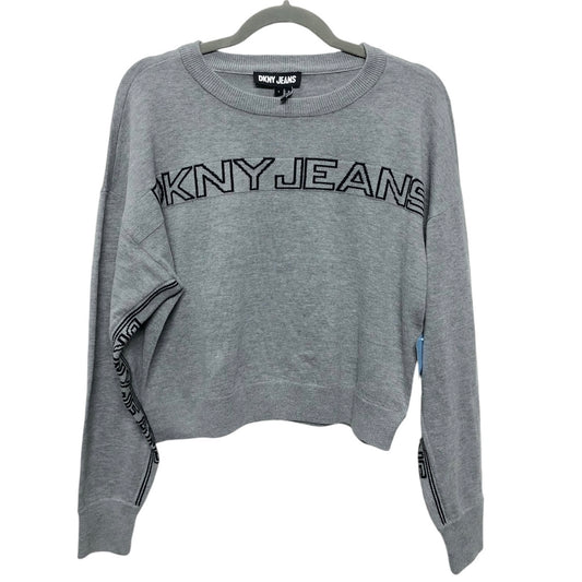 Sweater By Dkny In Grey, Size: S