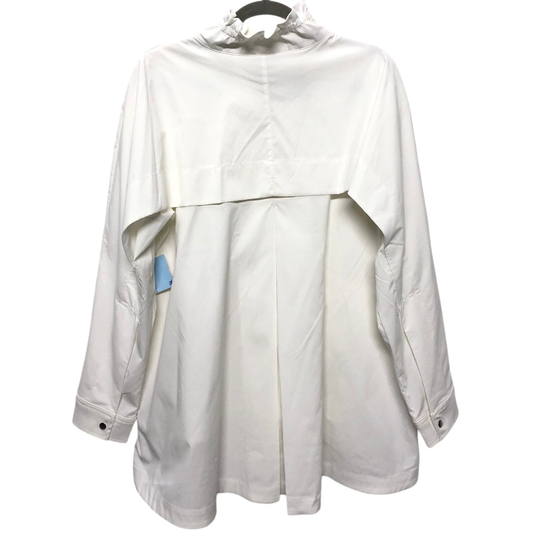 Athletic Jacket By Athleta In White, Size: M