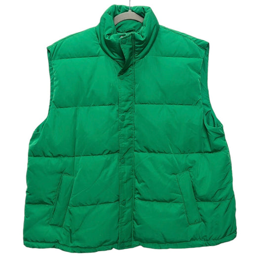 Vest Puffer & Quilted By Target In Green, Size: Xxl