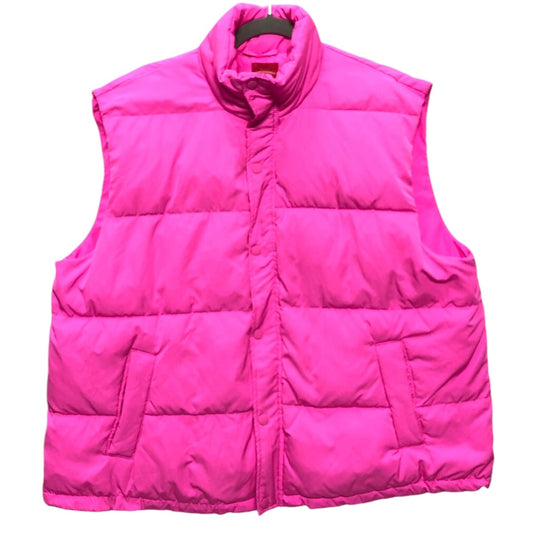 Vest Puffer & Quilted By Target In Pink, Size: Xxl