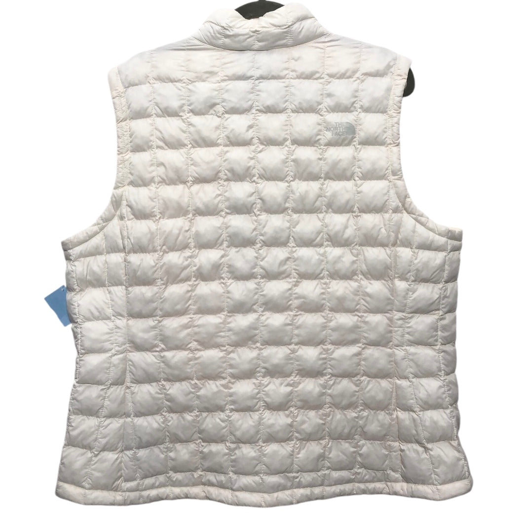 Vest Puffer & Quilted By The North Face In Ivory, Size: Xxl