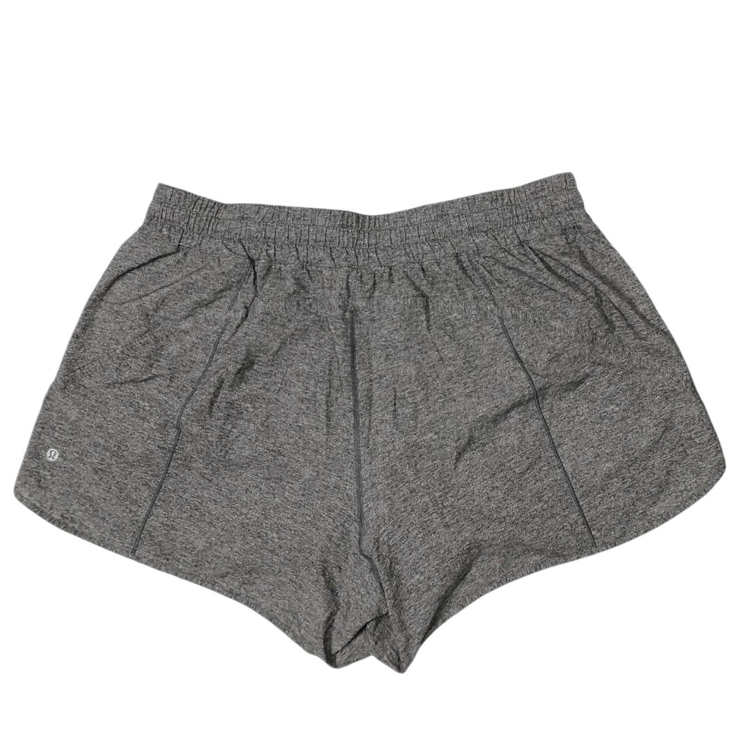 Athletic Shorts By Lululemon In Grey, Size: 20