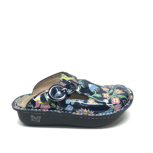 Shoes Flats By Alegria In Floral Print, Size: 6