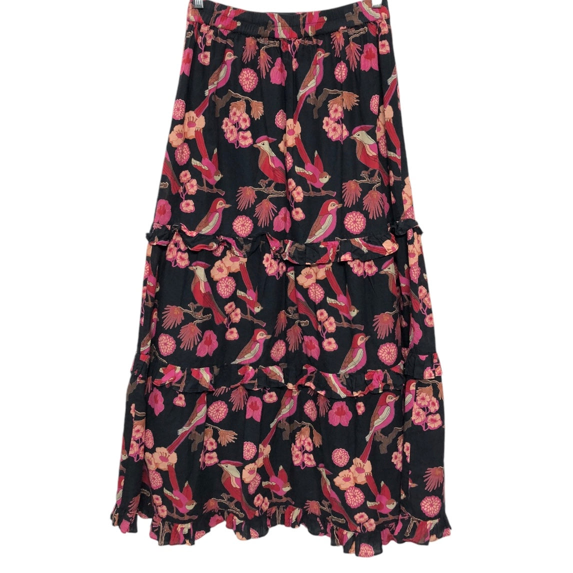 Skirt Maxi By Cmb In Black & Pink, Size: S