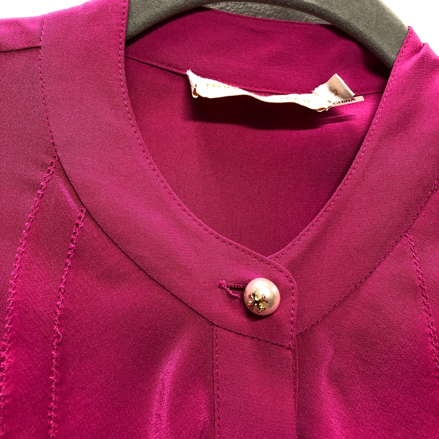 Dress Designer By Tory Burch In Pink, Size: 2