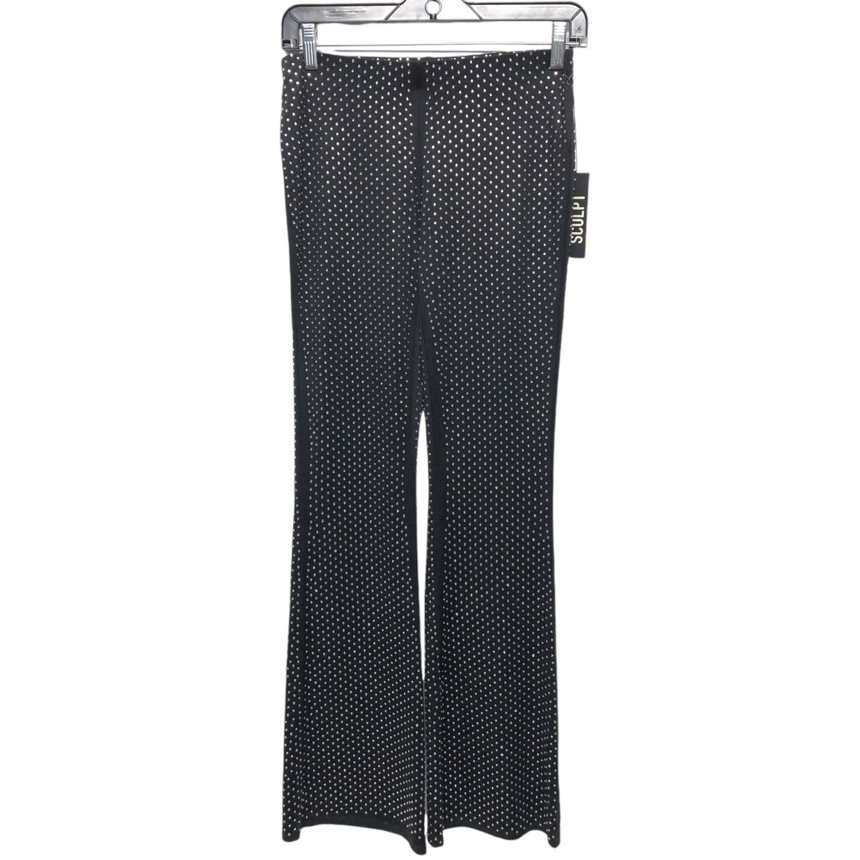 Pants Set 2pc By Forever 21 In Black & Silver, Size: S