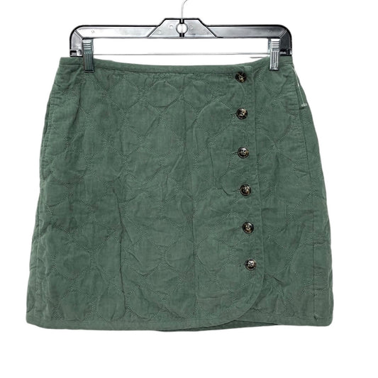 Skirt Mini & Short By Madewell In Green, Size: 6