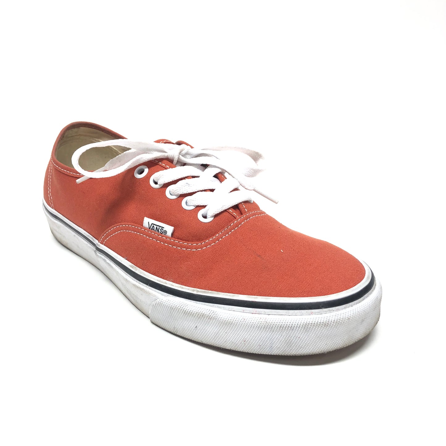 Shoes Sneakers By Vans In Orange, Size: 11