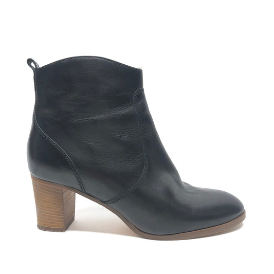 Boots Ankle Heels By J. Crew In Black, Size: 10