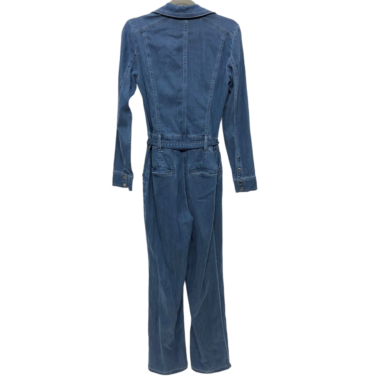 Jumpsuit By White House Black Market In Blue Denim, Size: 10