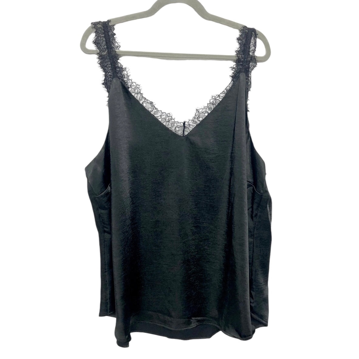 Top Cami By Skies Are Blue In Black, Size: 2x