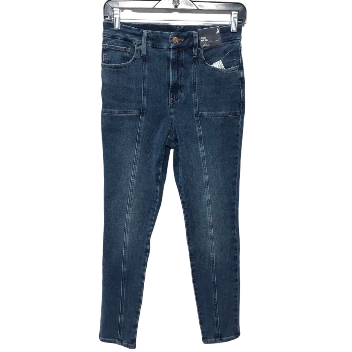 Jeans Skinny By Express In Blue Denim, Size: Sp