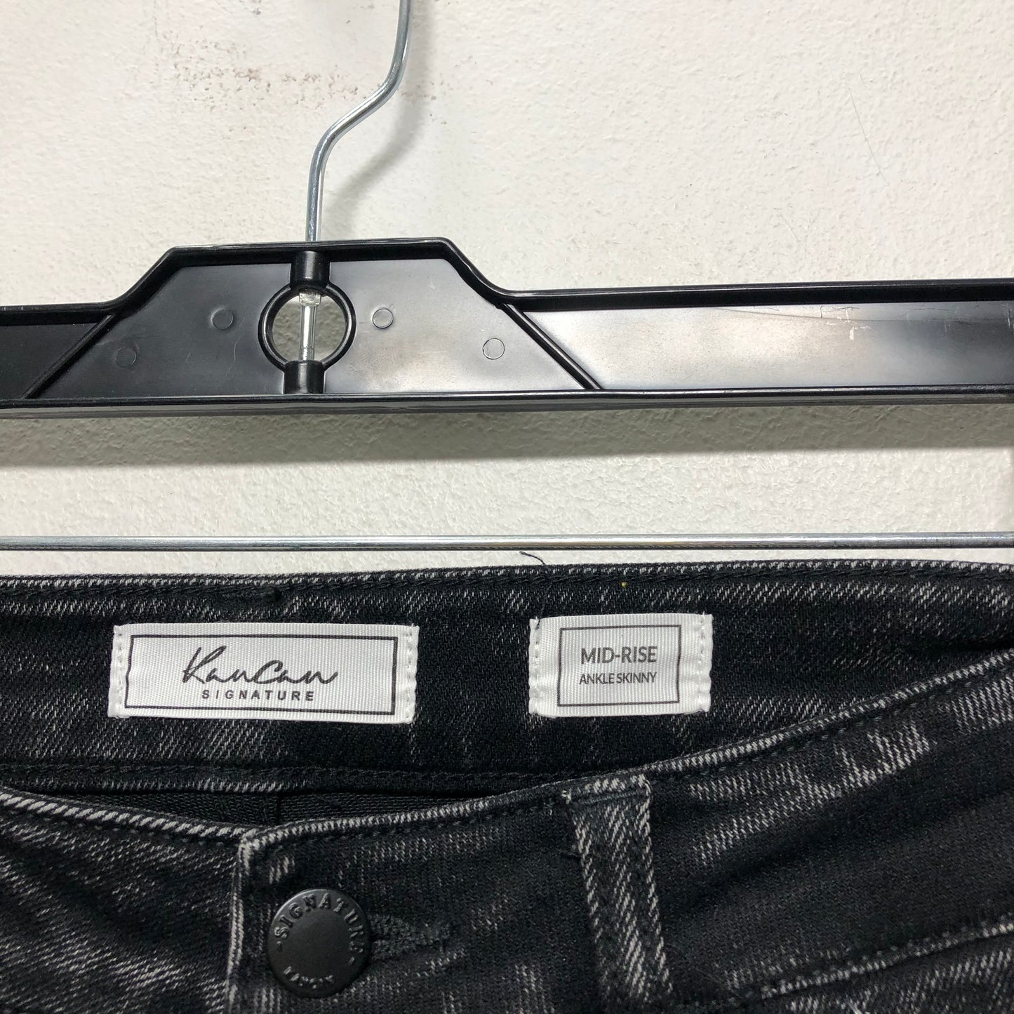 Jeans Skinny By Kancan In Black Denim, Size: 2