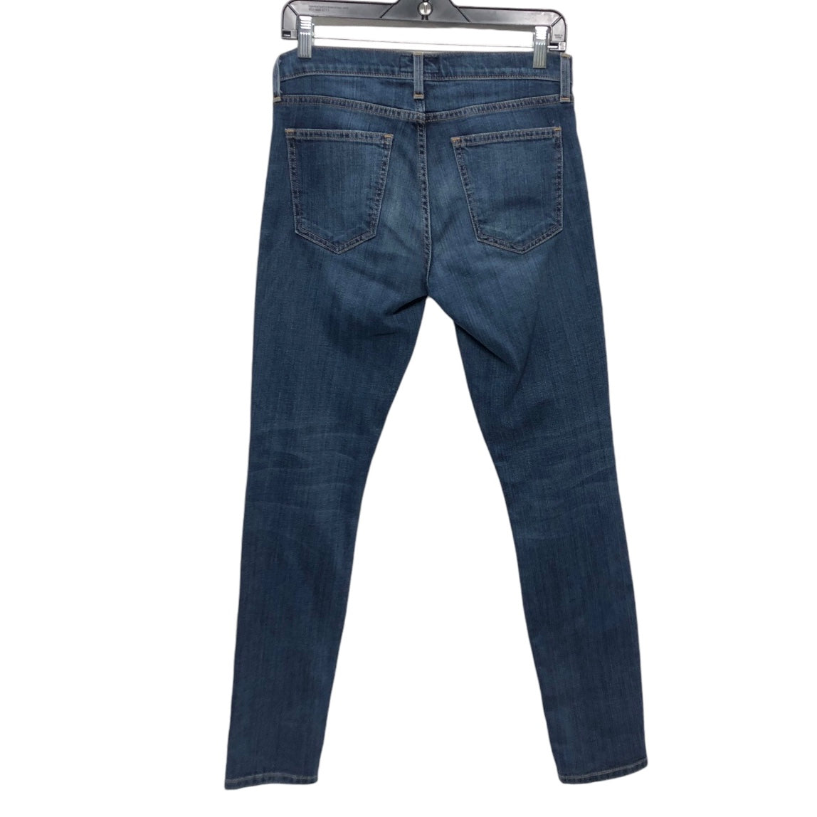 Jeans Skinny By Current Elliott In Blue Denim, Size: 4