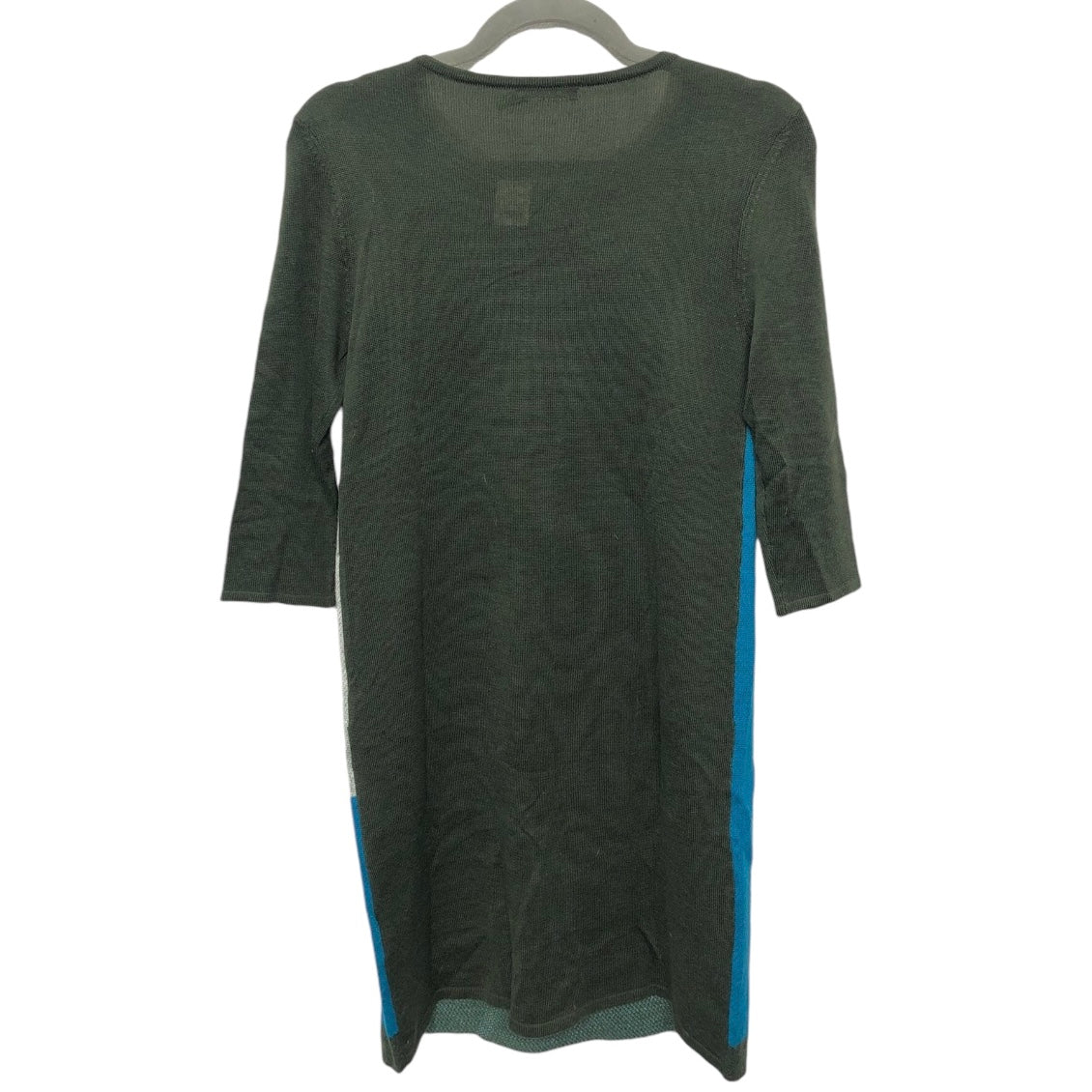 Dress Sweater By Anthropologie In Blue & Green, Size: Xs