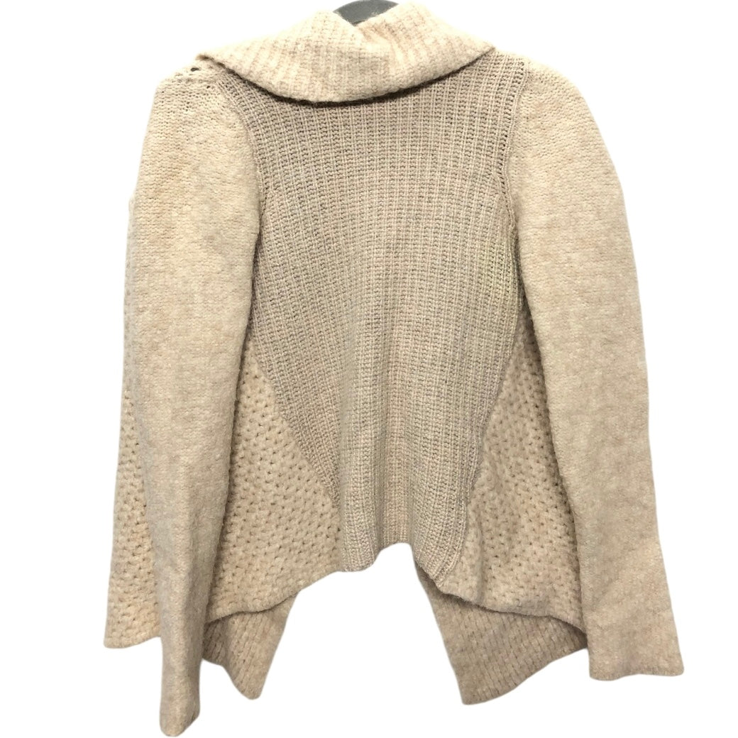 Sweater Cardigan By Loft In Beige, Size: Xs