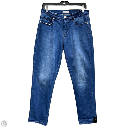 Jeans Straight By Loft In Blue Denim, Size: 6