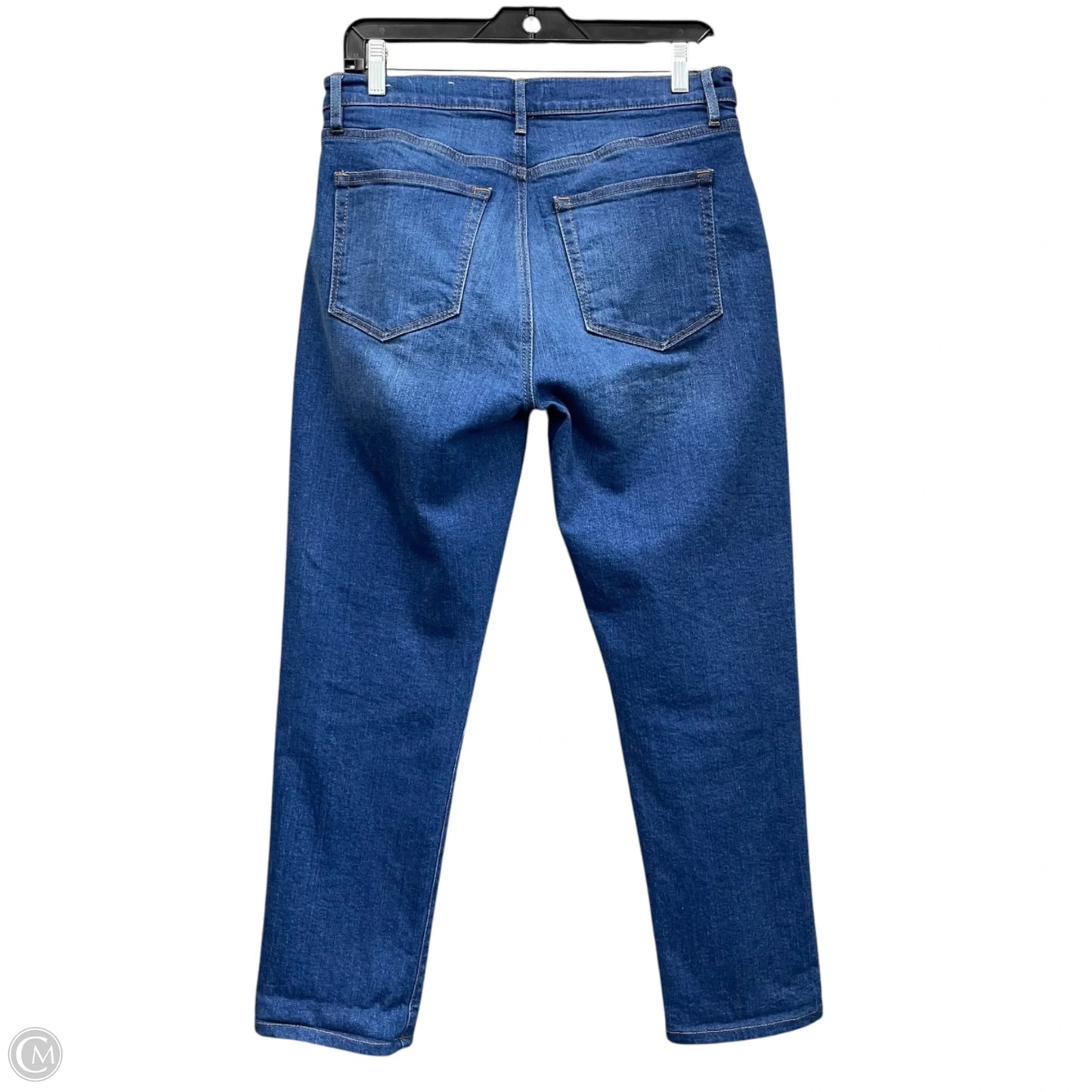 Jeans Straight By Loft In Blue Denim, Size: 6