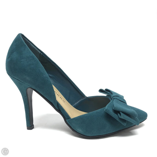 Shoes Heels Stiletto By Chinese Laundry In Green, Size: 8.5