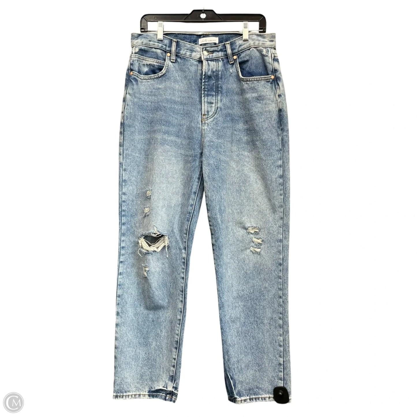 Jeans Boyfriend By Clothes Mentor In Blue Denim, Size: 8
