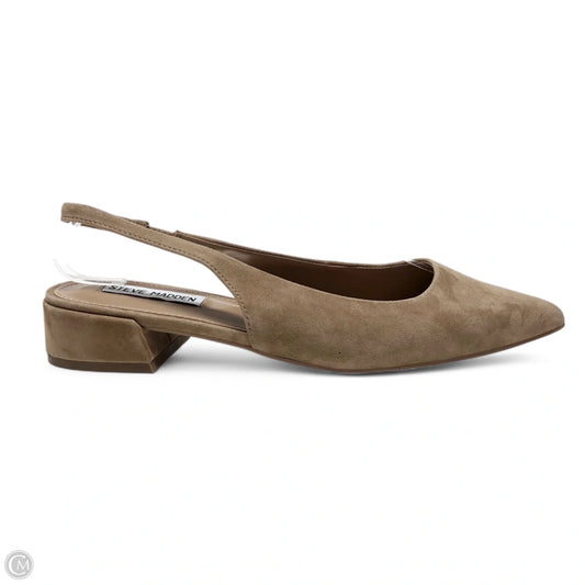 Shoes Heels Block By Steve Madden In Tan, Size: 8