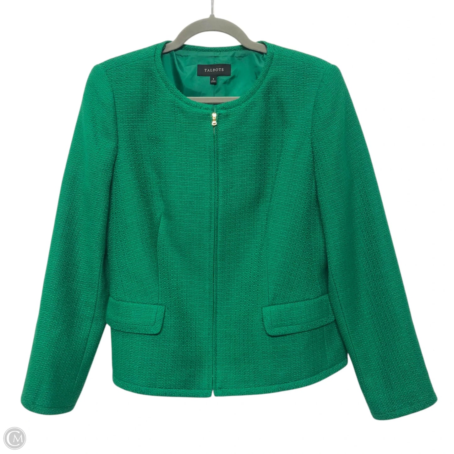 Blazer By Talbots In Green, Size: 8