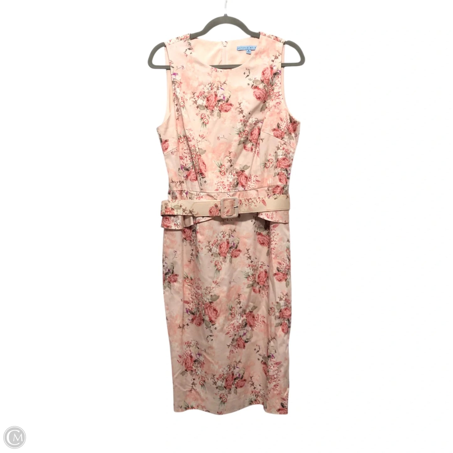 Dress Casual Midi By Antonio Melani In Floral Print, Size: 8