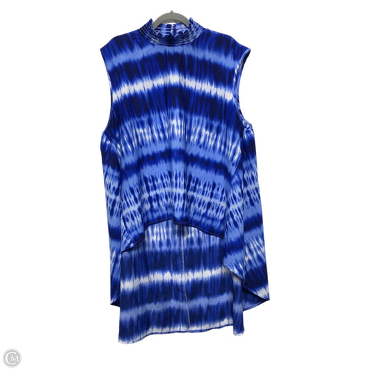 Tunic Sleeveless By Clothes Mentor In Blue, Size: 3x