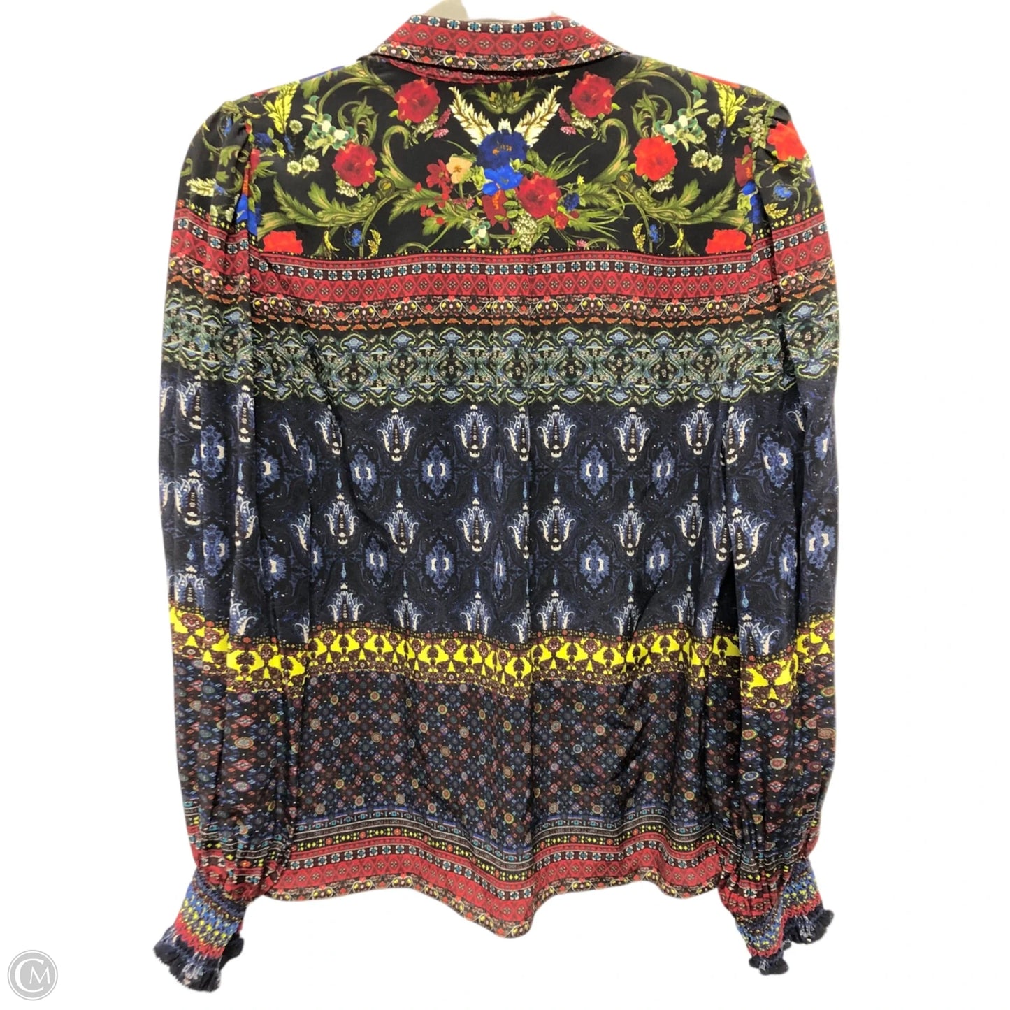 Blouse Designer By Alice + Olivia In Multi-colored, Size: M
