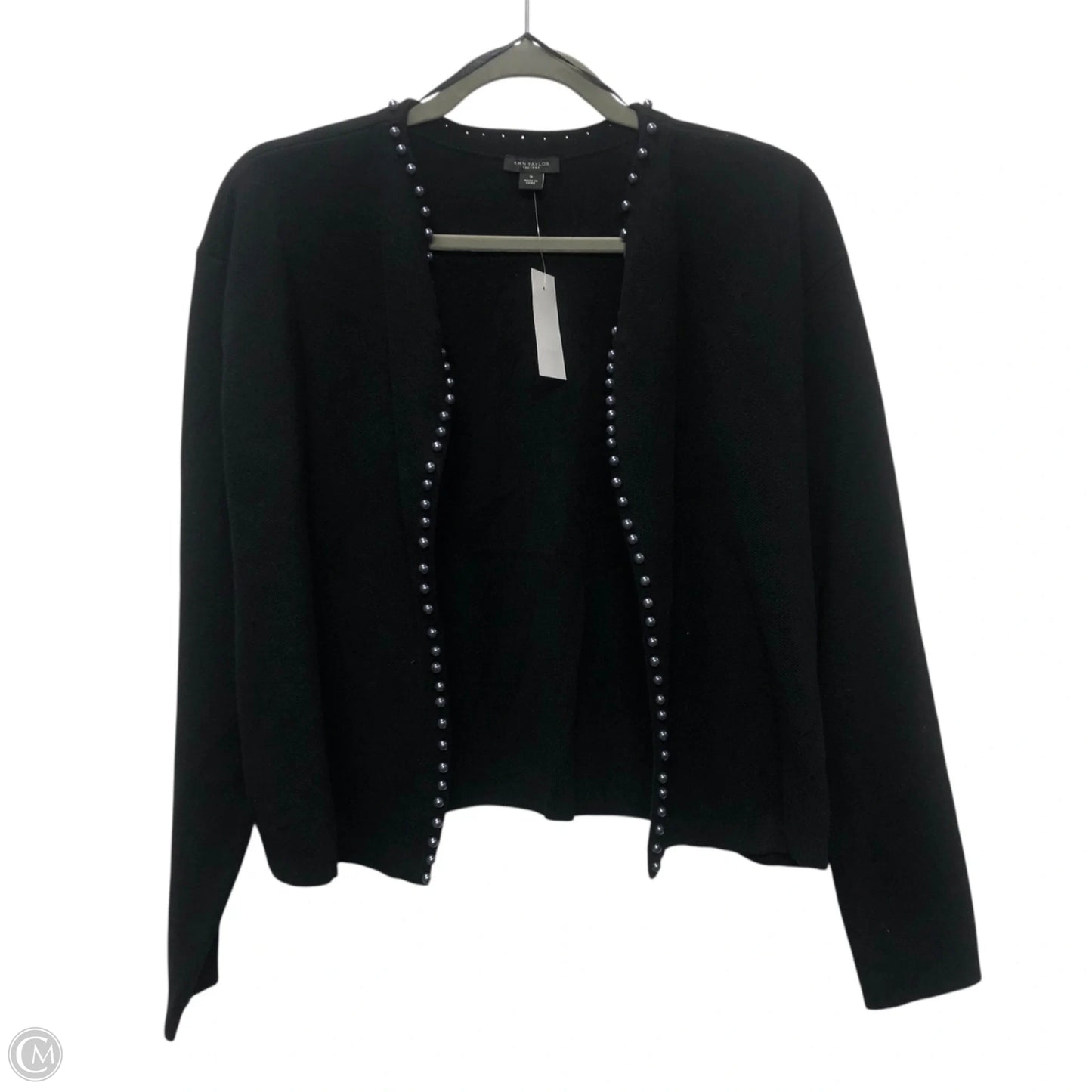 Cardigan By Ann Taylor In Black, Size: M