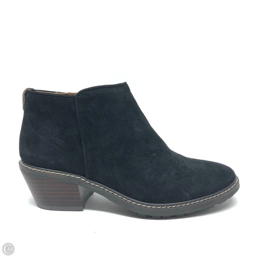 Boots Ankle Heels By Sam Edelman In Black, Size: 9