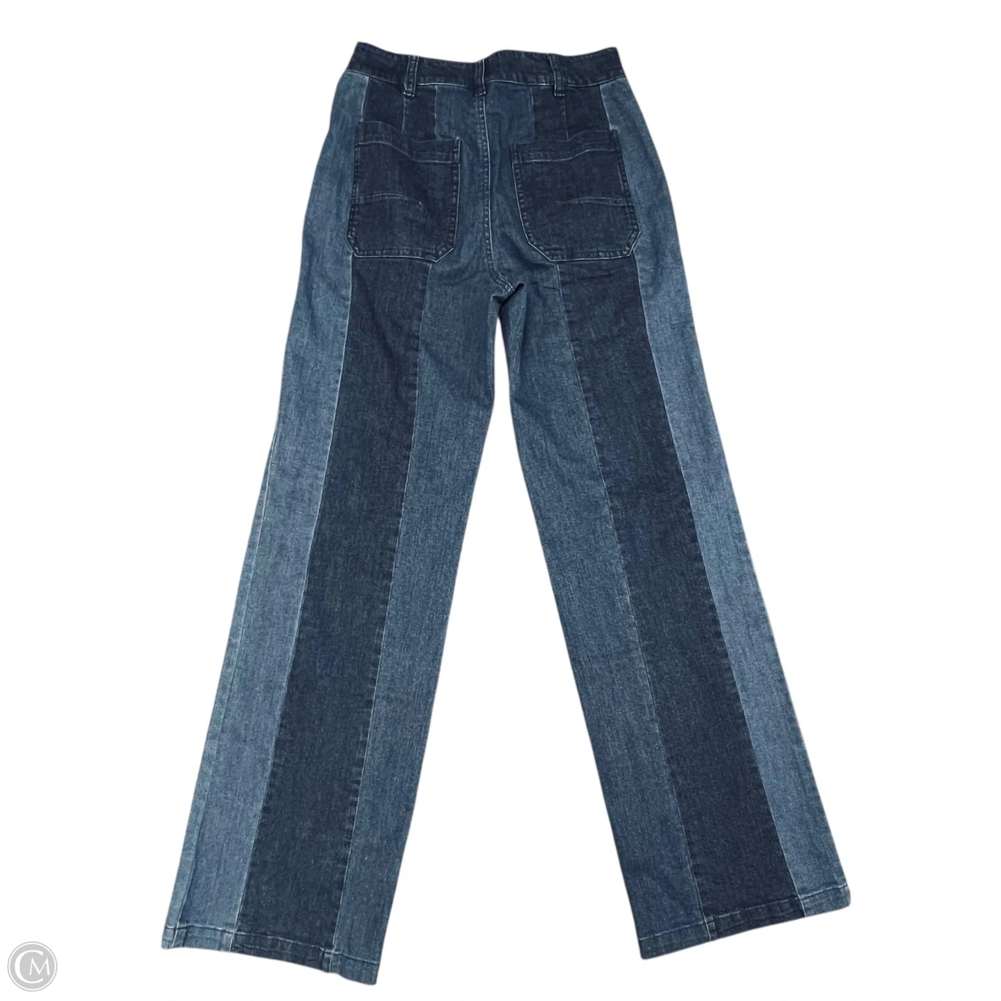 Jeans Flared By Inc In Blue Denim, Size: 4