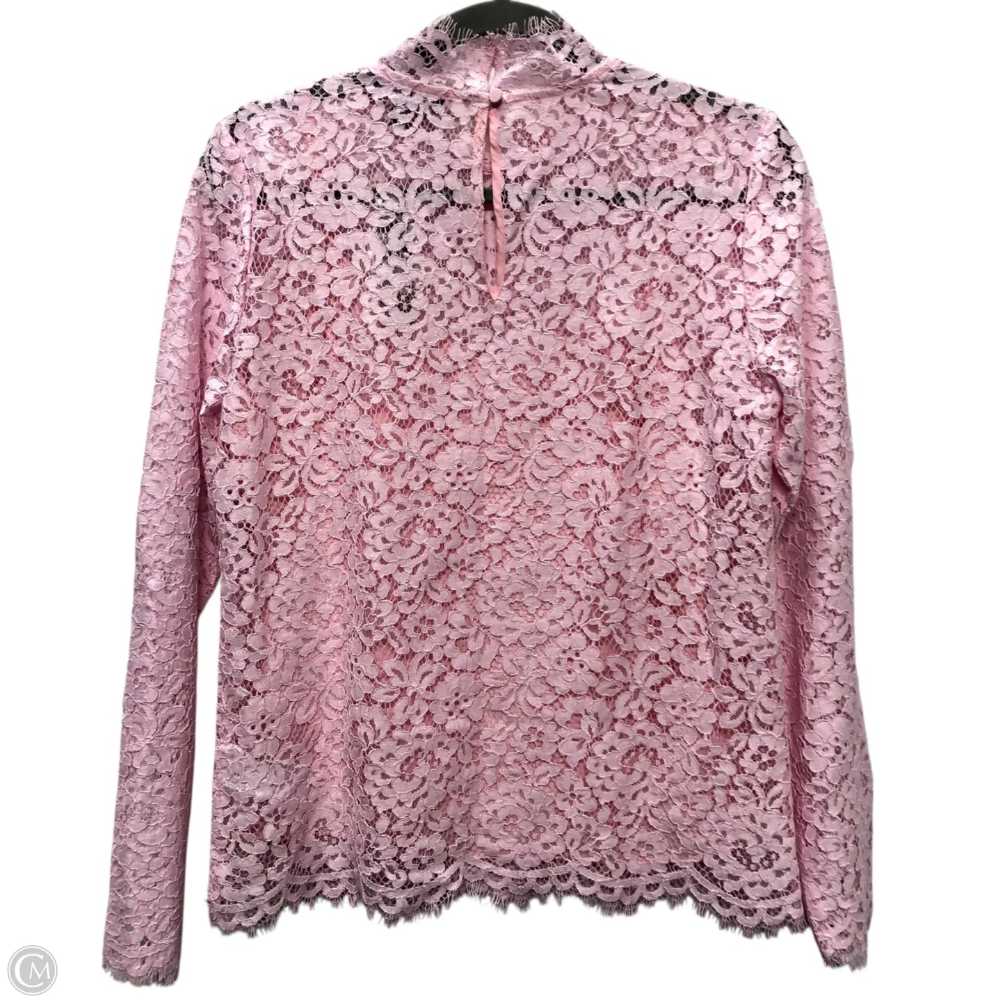 Top Long Sleeve By J. Crew In Pink, Size: 2