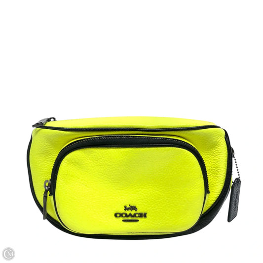 Belt Bag Designer By Coach, Size: Medium