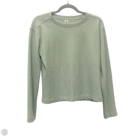 Top Long Sleeve Basic By Lou And Grey In Green, Size: Xs