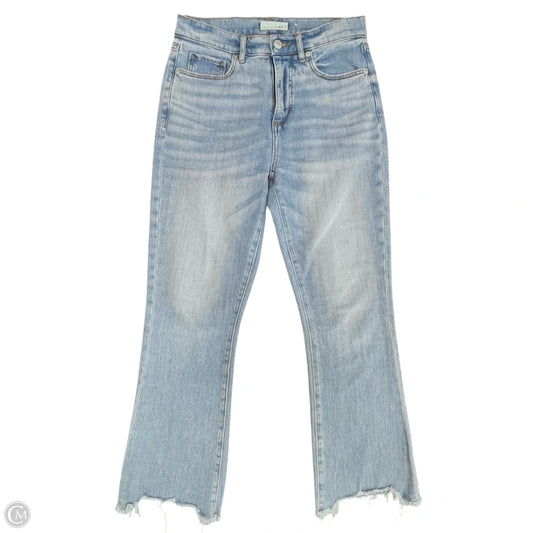 Jeans Cropped By Loft In Blue Denim, Size: 0