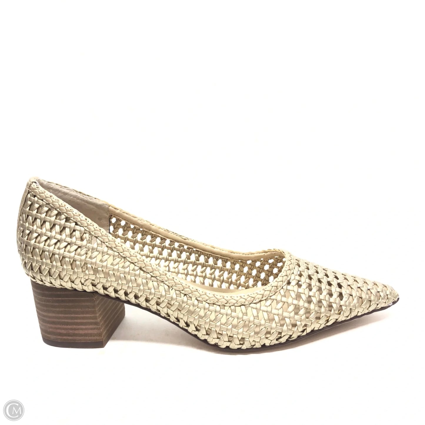 Shoes Heels Block By Sole Society In Gold, Size: 9