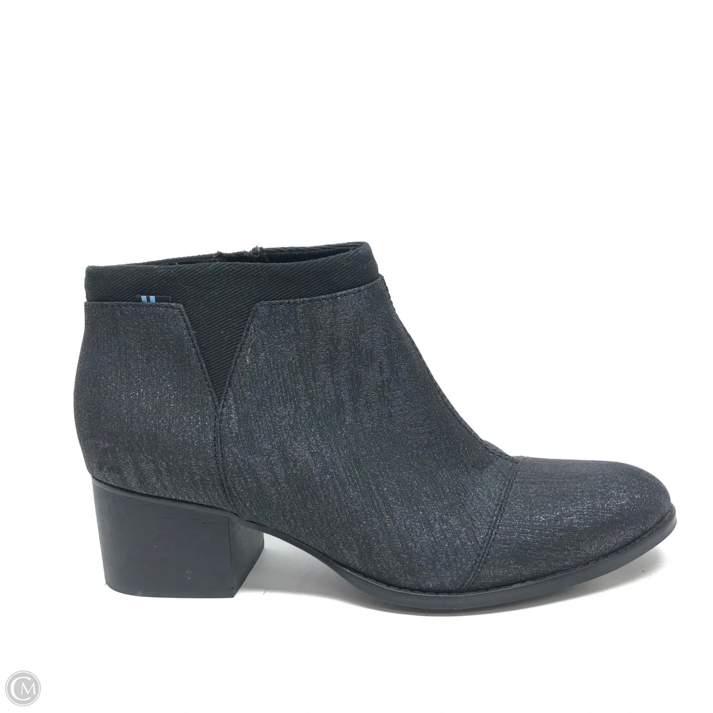 Boots Ankle Heels By Toms In Black, Size: 9