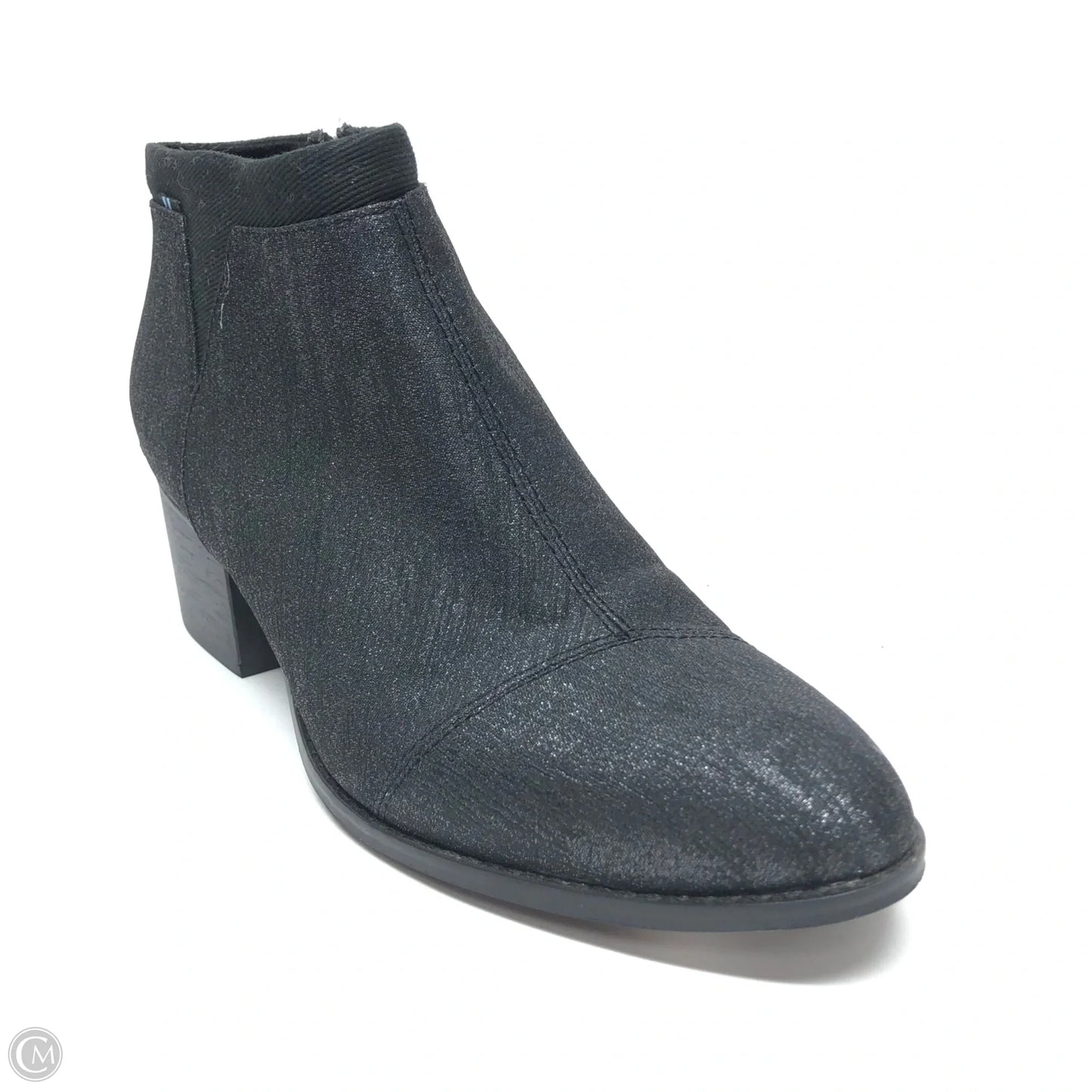Boots Ankle Heels By Toms In Black, Size: 9