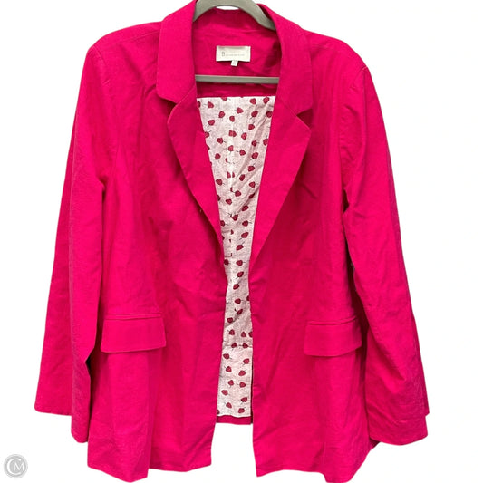 Blazer By Skies Are Blue In Pink, Size: 2x