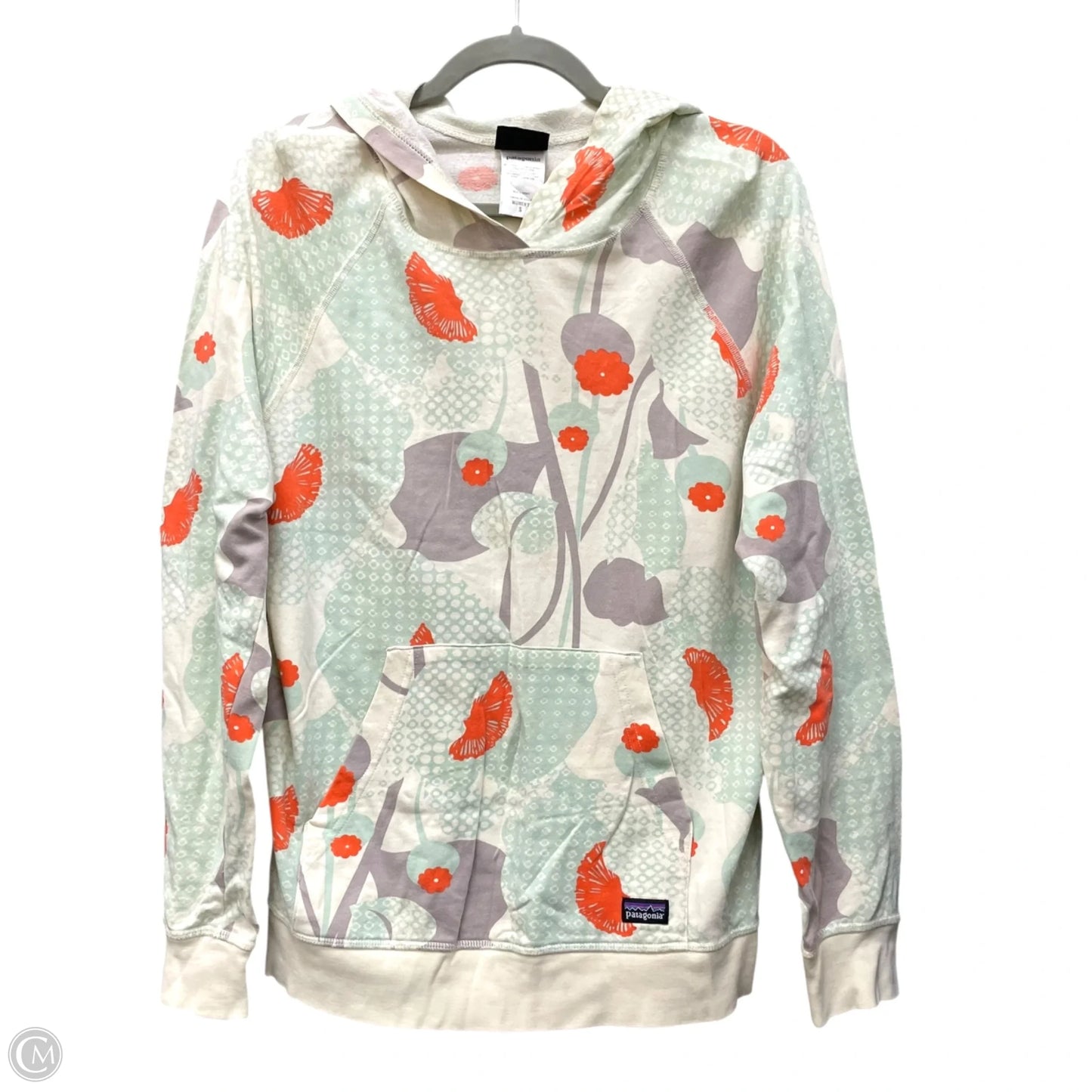 Top Long Sleeve By Patagonia In Beige, Size: S